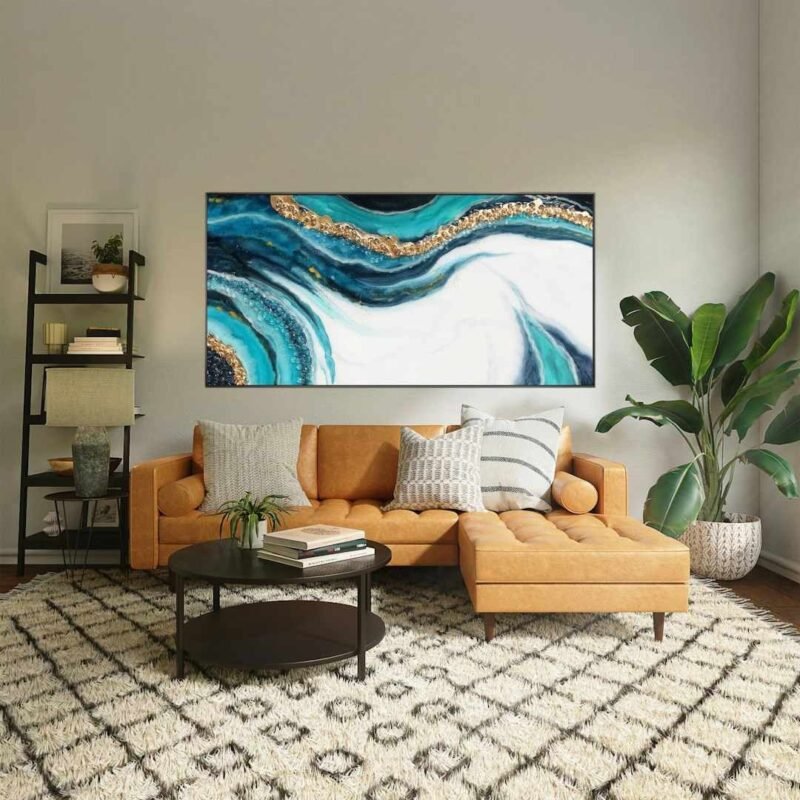 AQUA THEME RESIN WALL ART