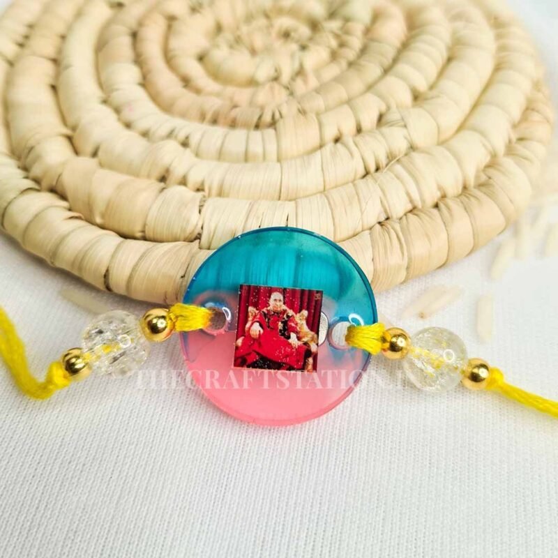 GLOW IN THE DARK GURUJI RUDERAKSH/THREAD BRACELET - Image 4