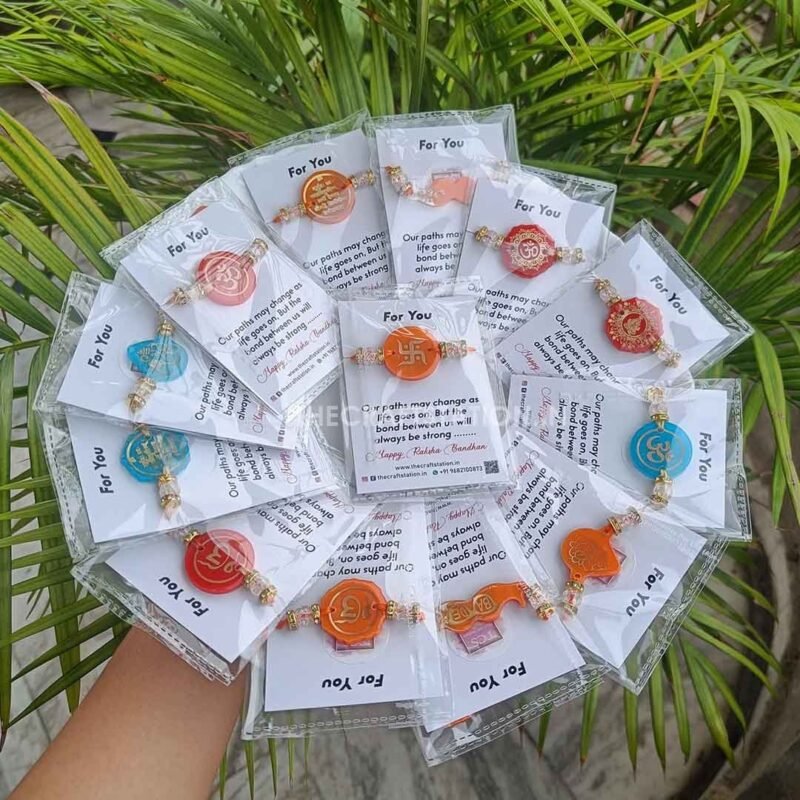 RESIN THREAD RAKHI SMALL