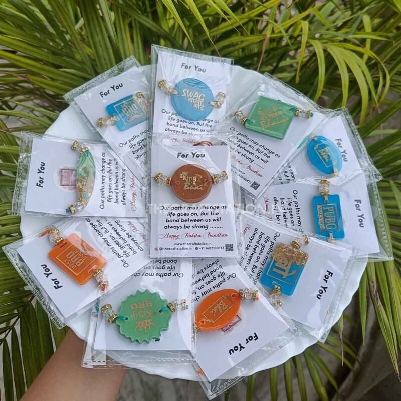 RESIN THREAD RAKHI BIG