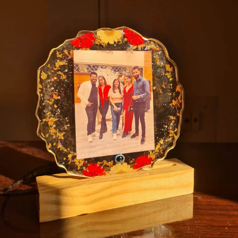 6 INCH LED WOODEN BASE FRAME