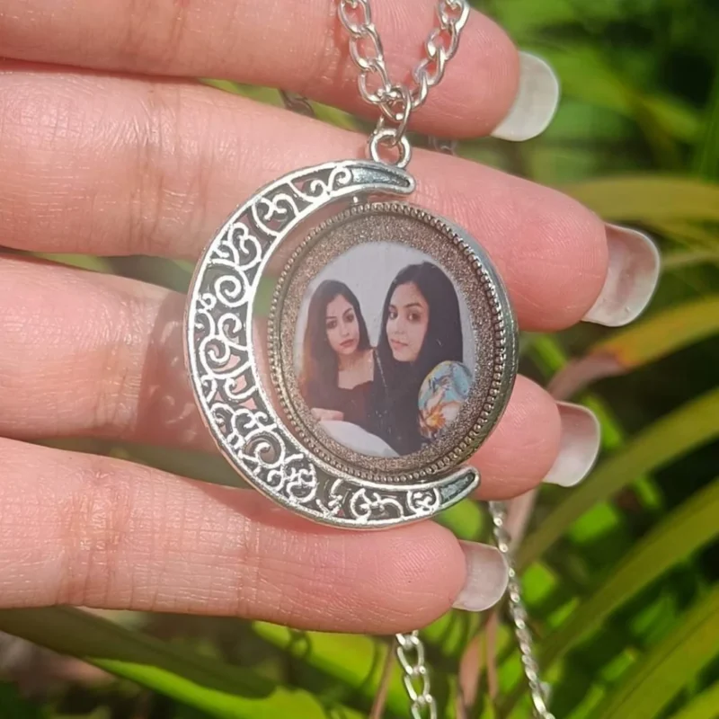 DOUBLE SIDE PHOTO PENDANT