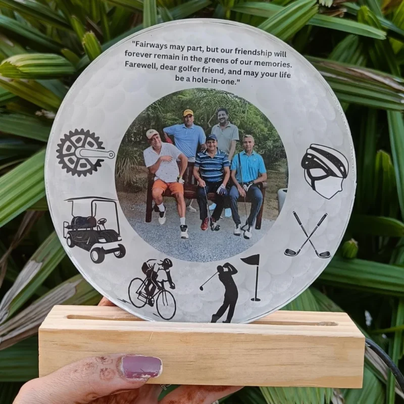 6 INCH LED WOODEN BASE FRAME - Image 2