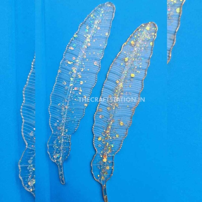 GLOW IN DARK FEATHER BOOKMARK - Image 2