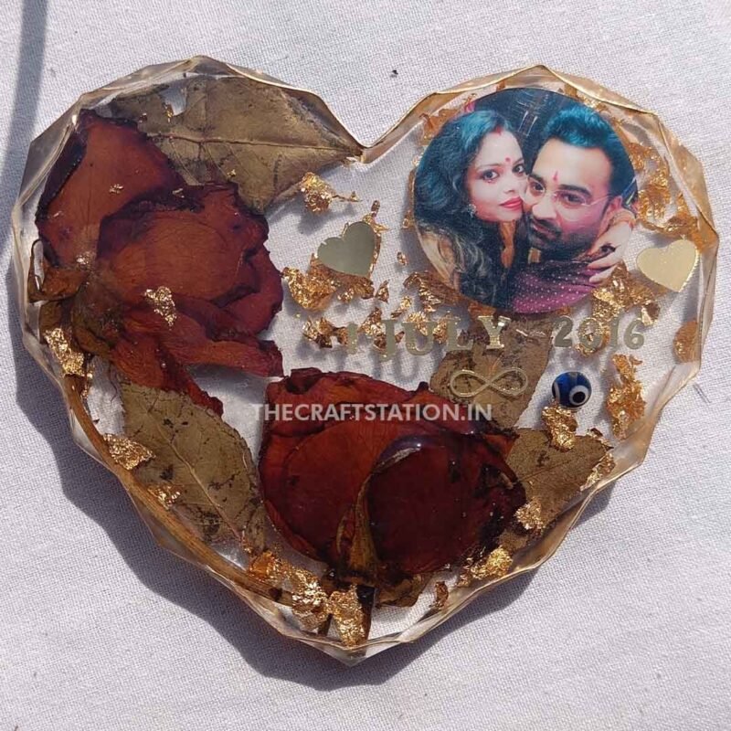4" HEART FRAME (DIAMOND CUT) - Image 5