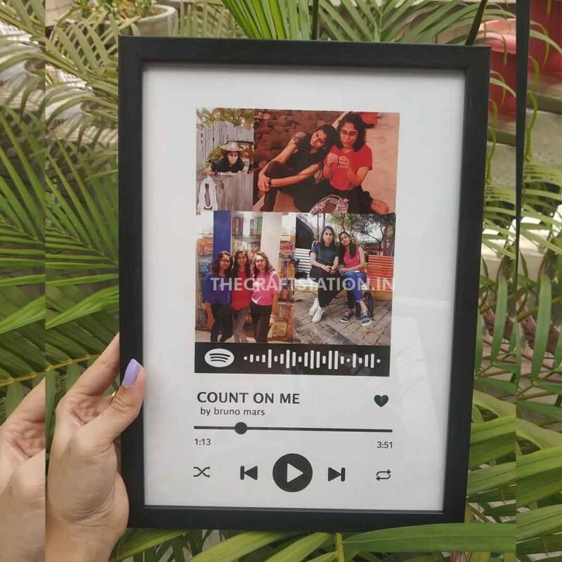 SPOTIFY FRAME WITH RESIN WORD - Image 2