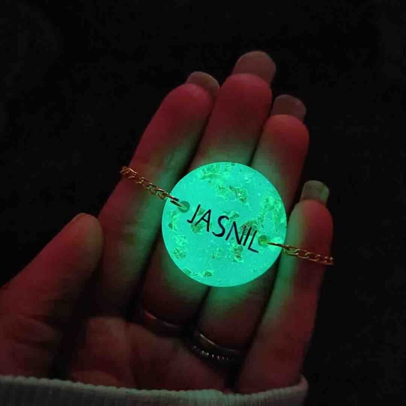 NAME GLOW IN THE DARK BRACELET