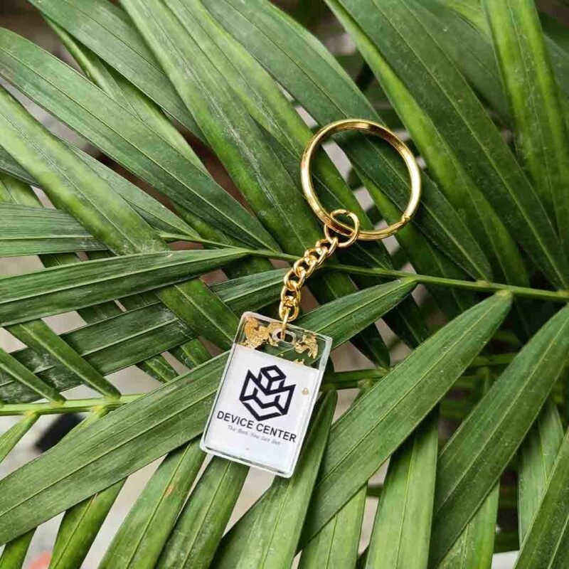 BRAND LOGO KEYCHAIN