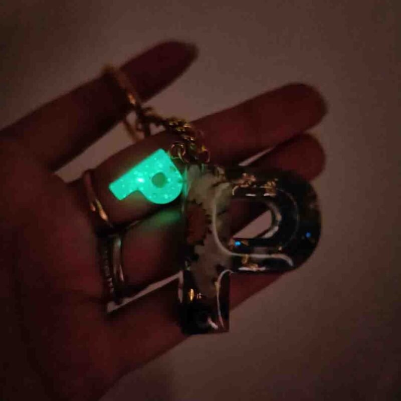 DOUBLE INITIAL KEYCHAIN - Image 2