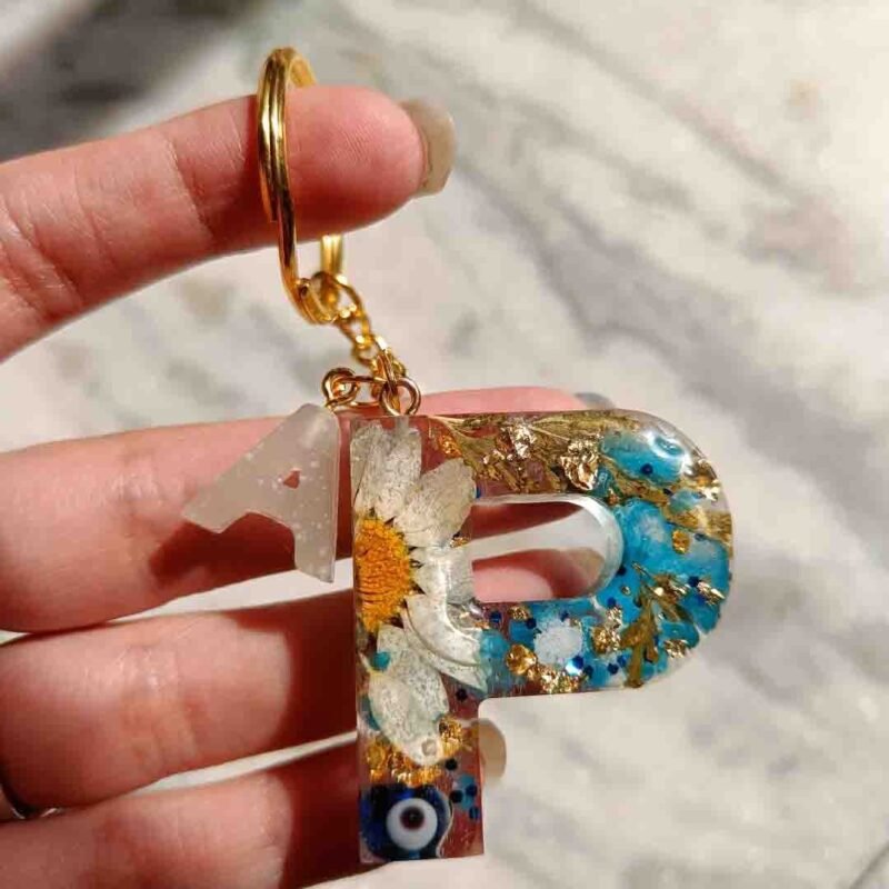 DOUBLE INITIAL KEYCHAIN - Image 3