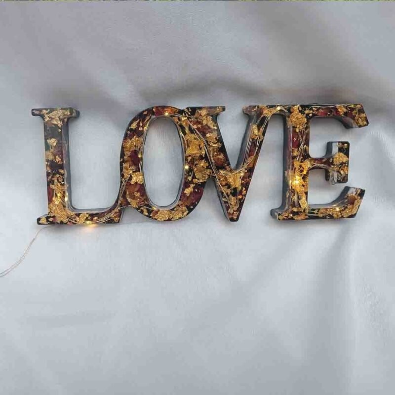 Love led lamp