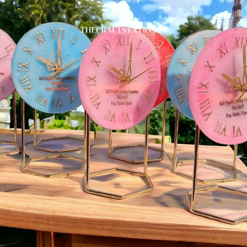 6 INCH RESIN CLOCK - Image 2
