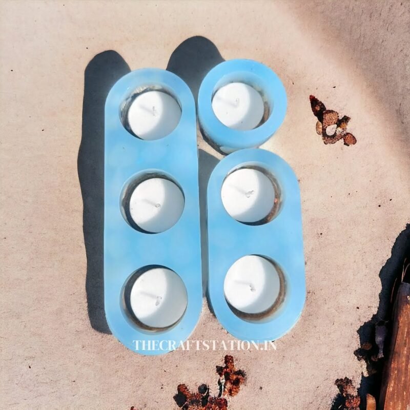 OCEAN THEME RESIN T LIGHT HOLDER - Image 2